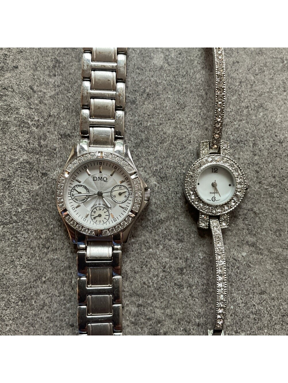 Beautiful Pair Of Vintage Womens Watch Both Watches Run Great & In Nice Shape D4